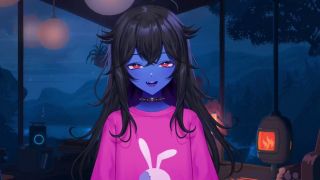 Hentai Vtuber Blue Femboy Vtuber Ramble Faps-3