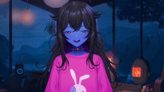 Hentai Vtuber Blue Femboy Vtuber Ramble Faps-5