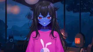 Hentai Vtuber Blue Femboy Vtuber Ramble Faps-6