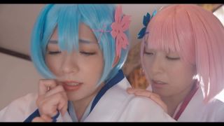 Abeno Miku, Mari Rika - Re: Different World Activity Starting From Erotic Estrus Sister's Bond Abeno Miku & Mari Rika  - anime characters - cosplay fatal femmes fighting asian invasion-5