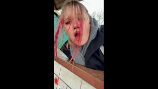 [K2S.CLUB] Lucia_Valeria - BBW Schätzchen schlendert und masturbiert draußen - FullHD 1080P-7