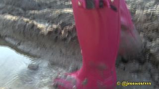 whores_are_us In The Mud In My Wellies - Boot Fetish-4