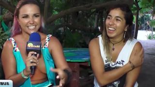 Downblouse - NON SI ACCORGE MA IL VESTITO..Jenny Scordamaglia,  on voyeur -8