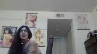 Heavy tits inked slut Animergamergirl use the fucking machine-6