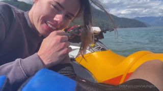 Skyhighsierra Have You Ever Got Head On A Jetski This Was Sooo Fun And Naughty (Pornstar)-1