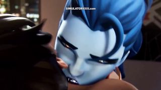 Alibaba043 - Horny MILF With Massive Monster Cock Takes Control of Teen Pussy in Hyper - Simulator 3D Gameplay-5