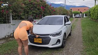 SALOME GIL Pack by CapedCrusader PORNHUB - Salomé Gil Gets Fucked By Stranger In Exchange For Helping Him Repair His Car-0