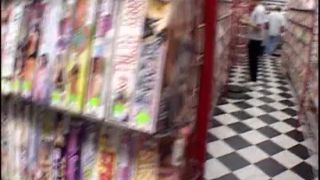 Jada Fire Get On Her Knees In The  Bookstore-3