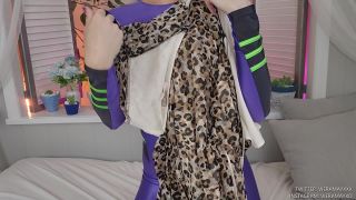 clip 43 VieraMayXXX – Purple Spandex Suit Fetish - fetish - femdom porn glasses fetish-0