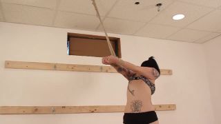free adult video 22 BondageJunkies – Billie vs. Her First Strappado | bondage | fetish porn ava koxxx femdom-3