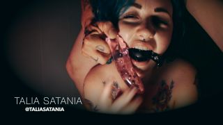adult xxx video 15 tongue fetish porn Talia Satania – Cum Slave, solo female on solo female-3