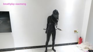 free adult clip 5 Breathplay Xiaomeng – Xiaomeng Endurance and Gas Mask Breathplay, trans bdsm porn on bdsm porn -9