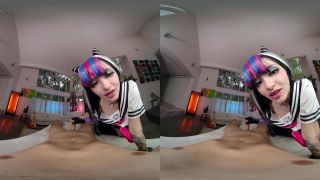 Dangaropa: Ibuki Mioda A XXX Parody - Lola Fae Oculus Rift - [Virtual Reality]-3