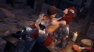 [GetFreeDays.com] The red-haired knight girl submits to the bandit who defeated her Porn Video March 2023-7