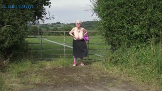 BritMilfs Naughty Granny Outdoors - British-5