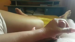 Mom Playing With Stepson Dick Until Cum Many Times In Her Hand 1080p-4