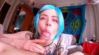 YummmyLicious anime  girl swallows cum twice in a row cumshot cum in mouth-1