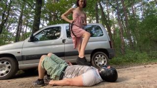 OnlyFans - Lady Perse (@lady_perse) - Today me and my slave had trip to the forest to relax Strapon!-8