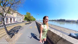 adult video 4 TsukiGamerGirl – Cumwalk on the Danube promenade, bug crush fetish on femdom porn -0