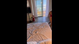 Sexy Blonde PAWG Gets A Christmas Creampie From BBC Onlyfans (Creampie)-9