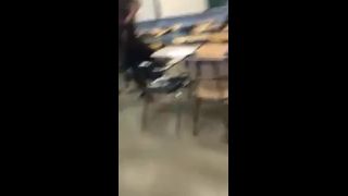 School fight, hair pulling, and tit slip   202-5