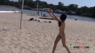 Nude beach with fat broads  2-2