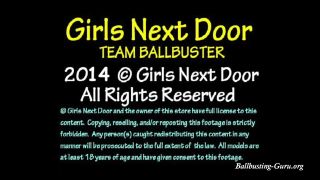 free adult clip 1 Team Ballbuster – Lady Shayne – Girls Next Door TEAM BALLBUSTER - ball stomping - femdom porn irish femdom-9