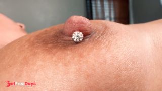 [GetFreeDays.com] Pierced Nipple Fetish - The Fine Details of Stella St. Roses Nipples Close-Up Porn Film October 2022-9