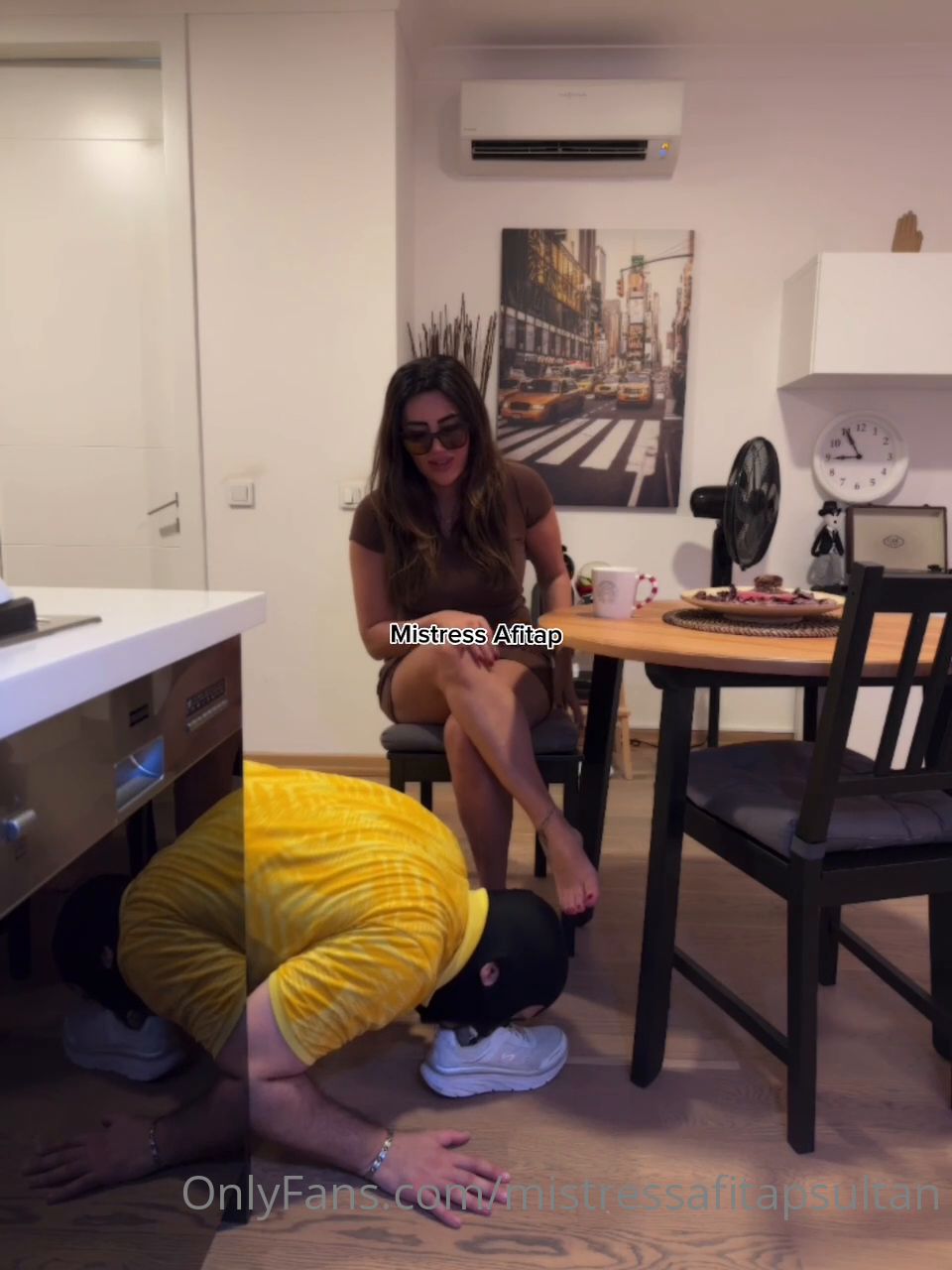 free xxx video 42 black bbw femdom Mistress Afitap: Serving Me Is Your Priority, foot domination on feet porn