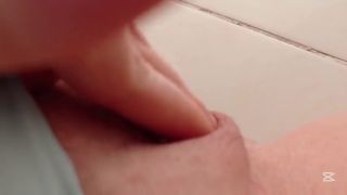 Innie Pussy Alone with white panties and a dirty look-7