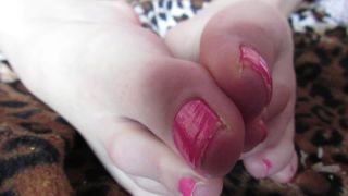 cuteblonde666 Big feet Long toenails care - Toenail Fetish-8