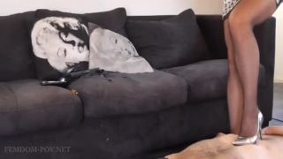 online adult video 18 Young Goddess Kim - Degraded Footstool Earns Reward on femdom porn gayforit fetish-7