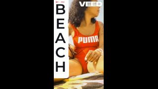 SWINGER COUPLE AT NUDE BEACH REAL OCEAN ORCHARD-0