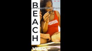 SWINGER COUPLE AT NUDE BEACH REAL OCEAN ORCHARD-1