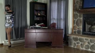 clip 31 brat fetish bdsm porn | Sexy Silver Dress and a Tight Hogtie | fetish-2