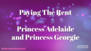 porn video 12 beatrice crush fetish Princess Adelaide and Princess Georgie - Paying The Rent, smelly feet on femdom porn-0