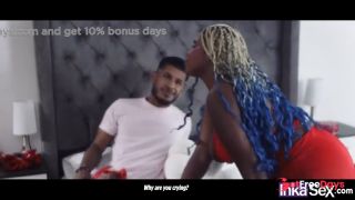 [GetFreeDays.com] Ebony from Colombia super ass fucking with 2 best gay friends Porn Film February 2023-1