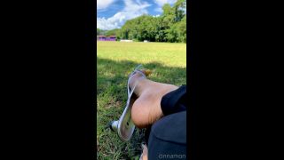 Onlyfans - cinnamonfeet2 - Goddess Cinnamon VIP - cinnamonfeetPerfect day to be outside catching some looks on my feet while danglin these sexy sandals - 04-10-2021-1