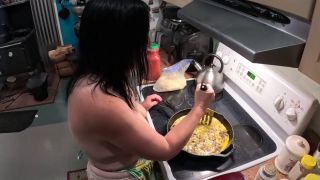 Homestead Mama - Naked in the kitchen cooking for you Comment below if you would have 1 with me-5