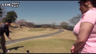 Shiratori Sumire SON-104 Big Tits Golf Caddy - Outdoors-0