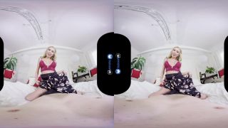 Kat Dior in Risky Business, porn blonde lingerie on virtual reality -0