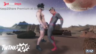 Cosplay Fans Dante Colle, Theo Brady, Felix Fox and Nick La Blast Each Others-6