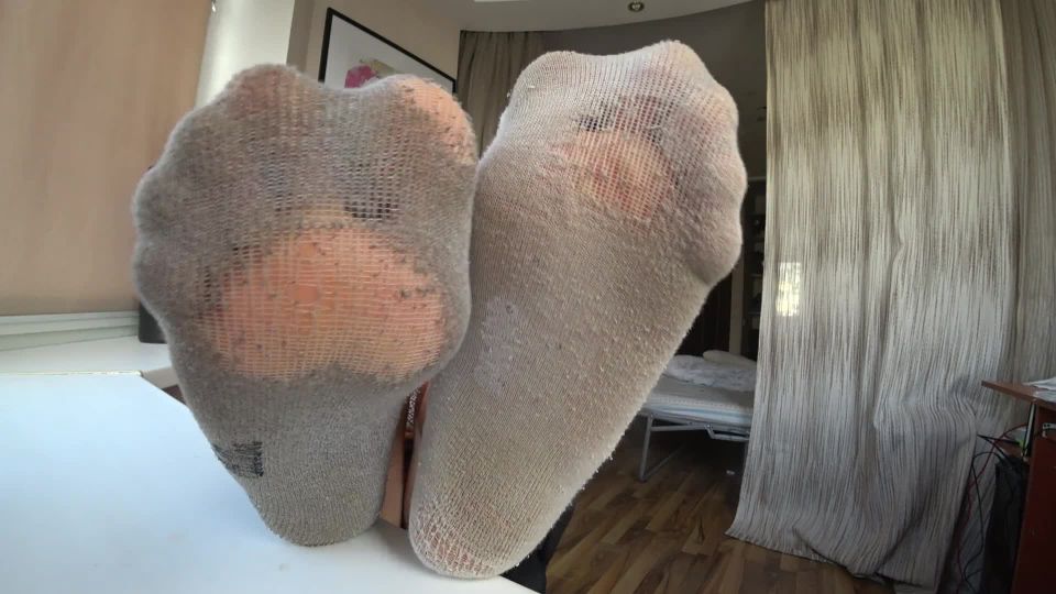 xxx clip 17 MY STINKY SOCKS 9, mature feet fetish on fetish porn 