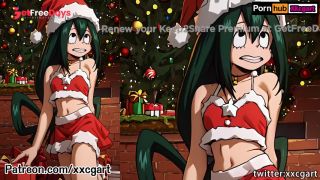 [GetFreeDays.com] my hero academia - Tsuyu Asui christmas hentai Sex Video November 2022-8