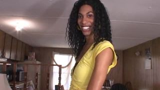 Online shemale video Sexy Milya Strokes Her Cock-1