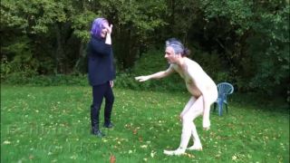 Ballbusting World PPV - Lady Valeska - Outdoor ballbusting - Valeska vs the rambler! Ballbusting!-6