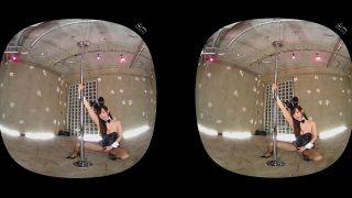 VR Heaven: Rinne, Arisa, Akane in Hot Japanese Bunny Showdow-1