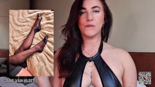 JaneVanVliet - Dutch JOI, jerk off to my stockings-7