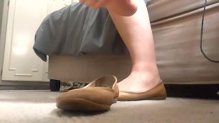 free porn clip 2 Flat shoeplay with sexy anklet upd - wrinkled soles - feet porn loli foot fetish-2