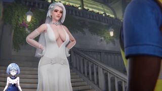 AliChan Gameplay Reaction - ashe s wedding black fanedit aphy3d-5